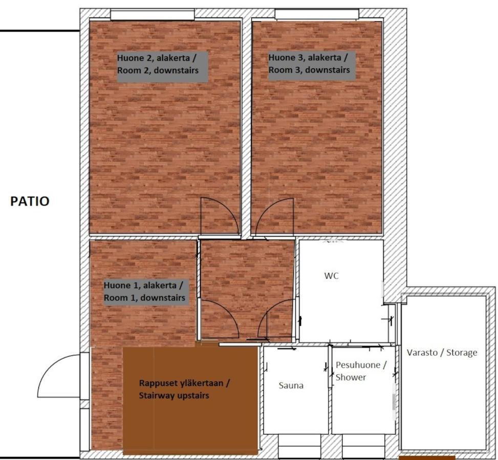 Big Duplex, 15min To Or Naantali Feriehus Turku